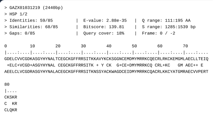 Alignment pane screenshot